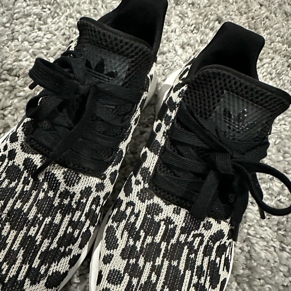 Adidas Monochrome Knit Sneakers - Picture 9 of 9